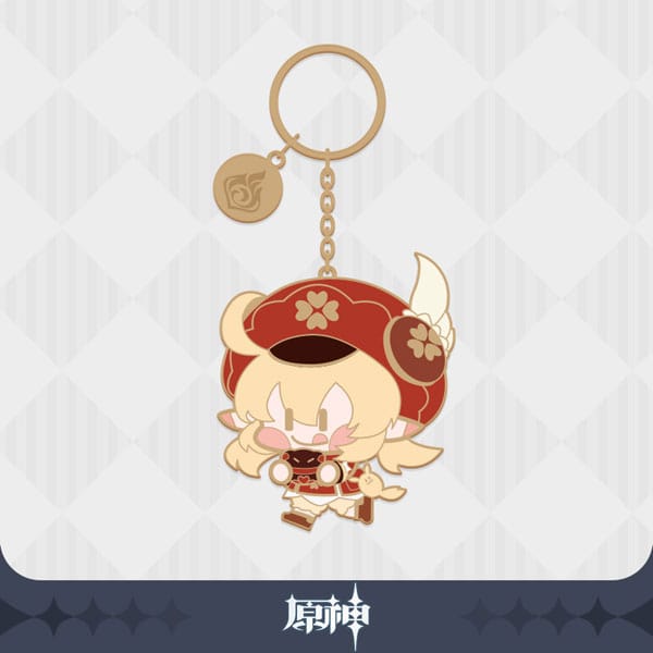 Genshin Impact Klee Metal Nyckelring MiHoYo