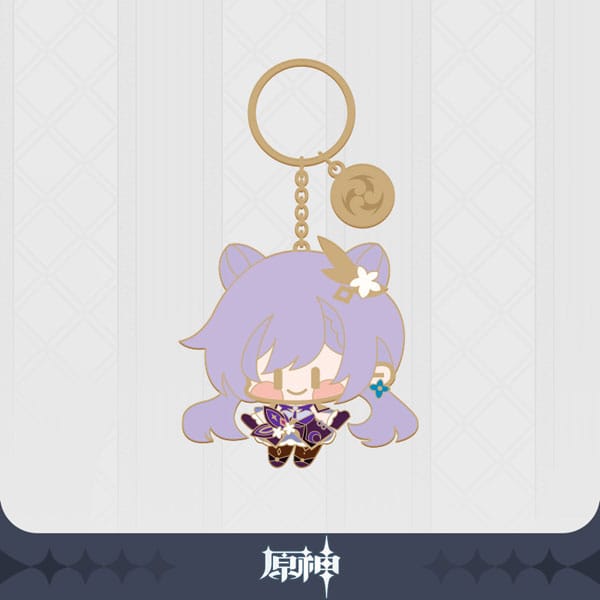 Genshin Impact Nyckelring Keqing - Officiellt Licensierad MiHoYo