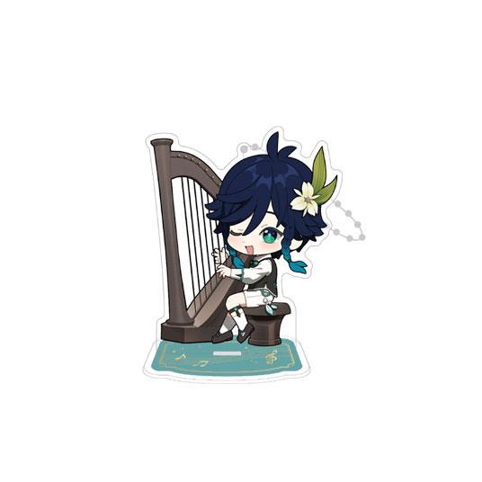 Genshin Impact Genshin Concert 2021 Akrylfigur & Nyckelring Venti 9 cm MiHoYo