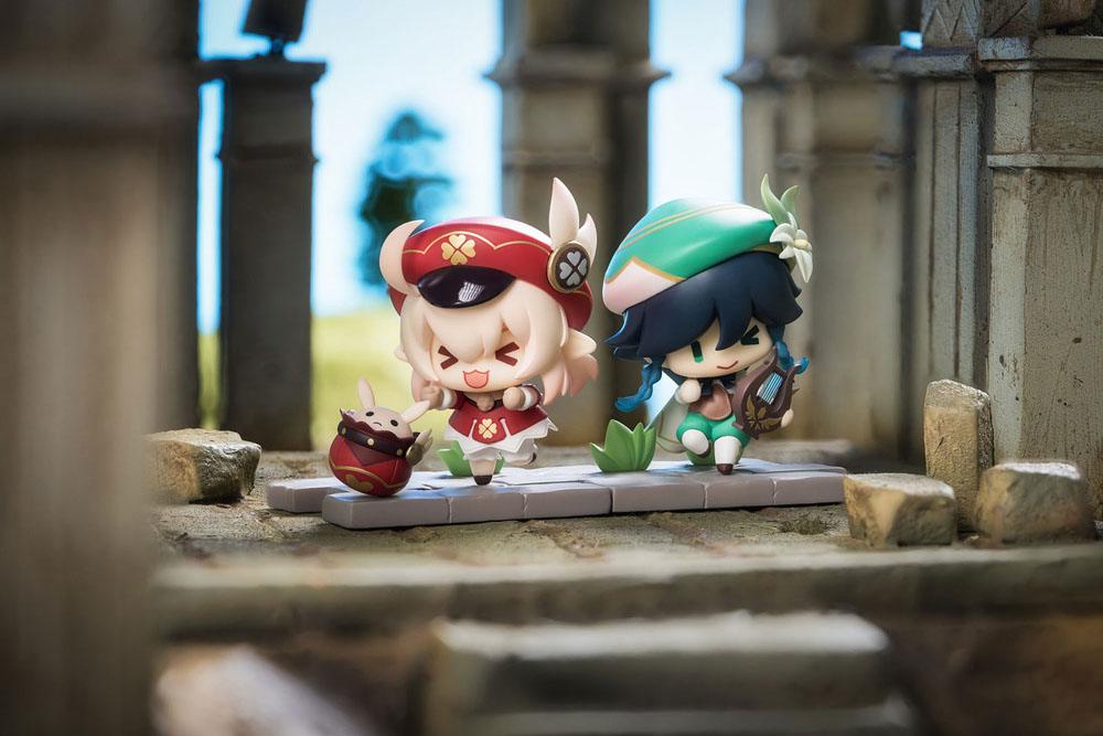 Genshin Impact Battle Scene Series Trading Figure 6-Pack Mondstadt Edition 5 cm MiHoYo