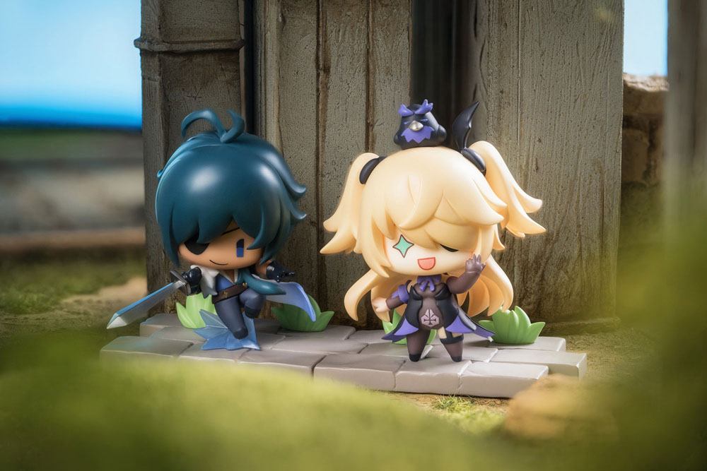 Genshin Impact Battle Scene Series Trading Figure 6-Pack Mondstadt Edition 5 cm MiHoYo