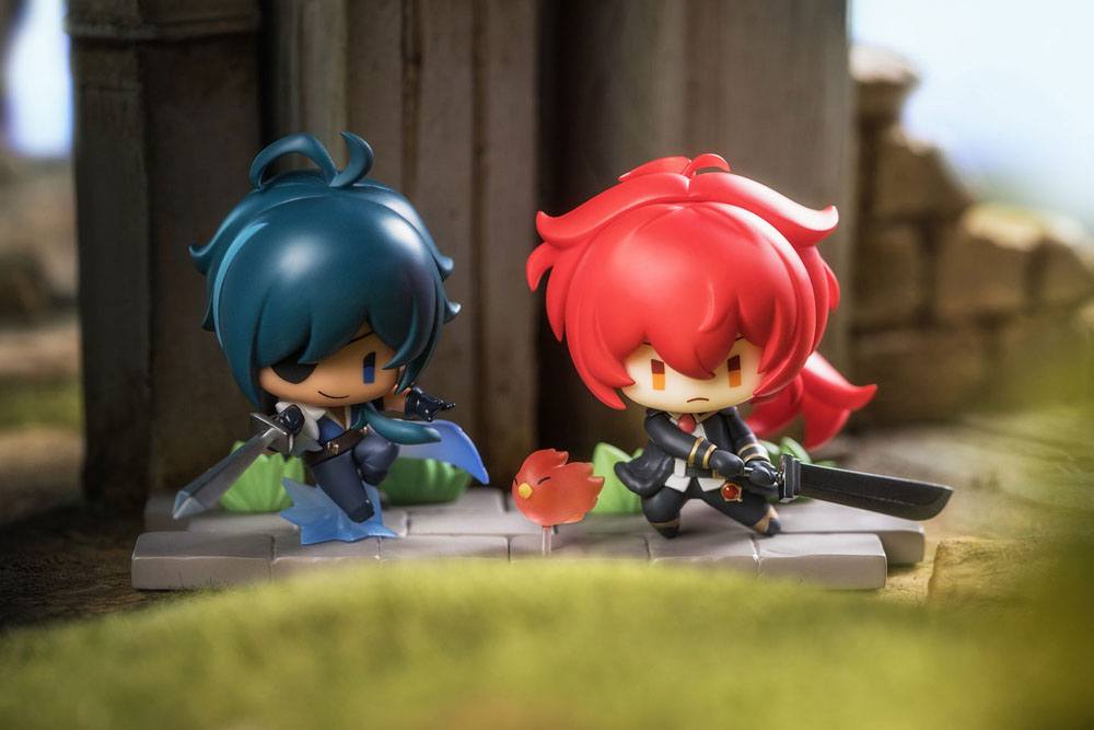 Genshin Impact Battle Scene Series Trading Figure 6-Pack Mondstadt Edition 5 cm MiHoYo