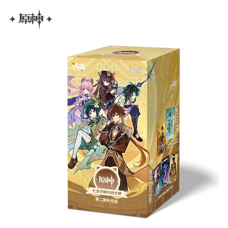 Genshin Impact Trading Card Game Serie 2 Blind Box Display (18) *Kinesisk Version*