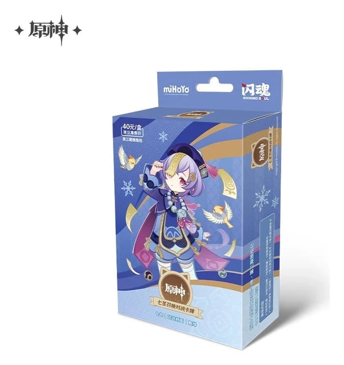 Genshin Impact Trading Card Game Series 03 Förbyggt Startpaket 04 Qiqi *Kinesisk Version*