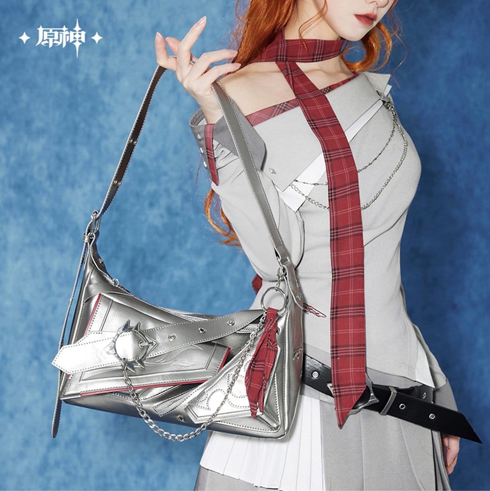 Genshin Ita Bag Impact Impression Series Axelremsväska Tartaglia