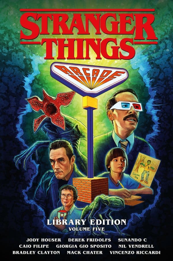 Stranger Things Serie Volym 5 Inbunden Utgåva – Engelska