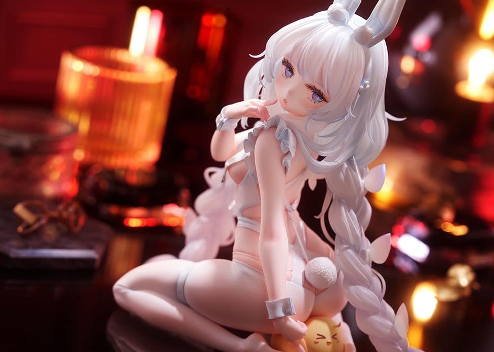 Azur Lane PVC-figur i skala 1/4 Le Malin Listless Lapin TF-version, ca 23 cm (omtryck)