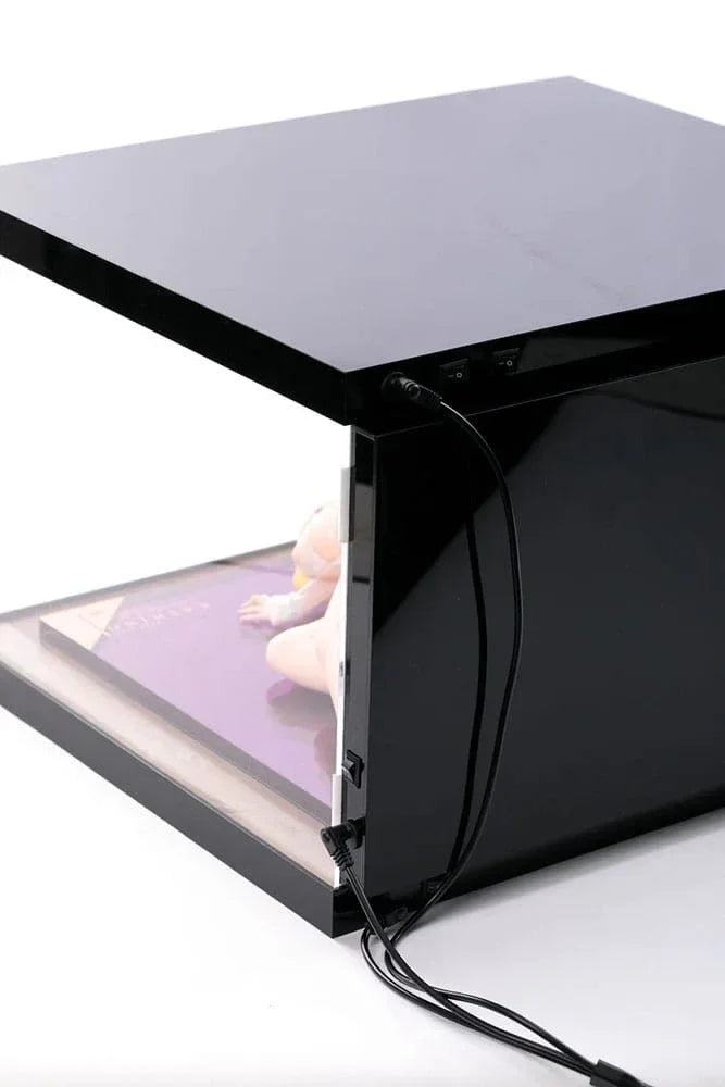 Azur Lane Akryl Displaylåda med Belysning för Figur Kashino Mimeyoi