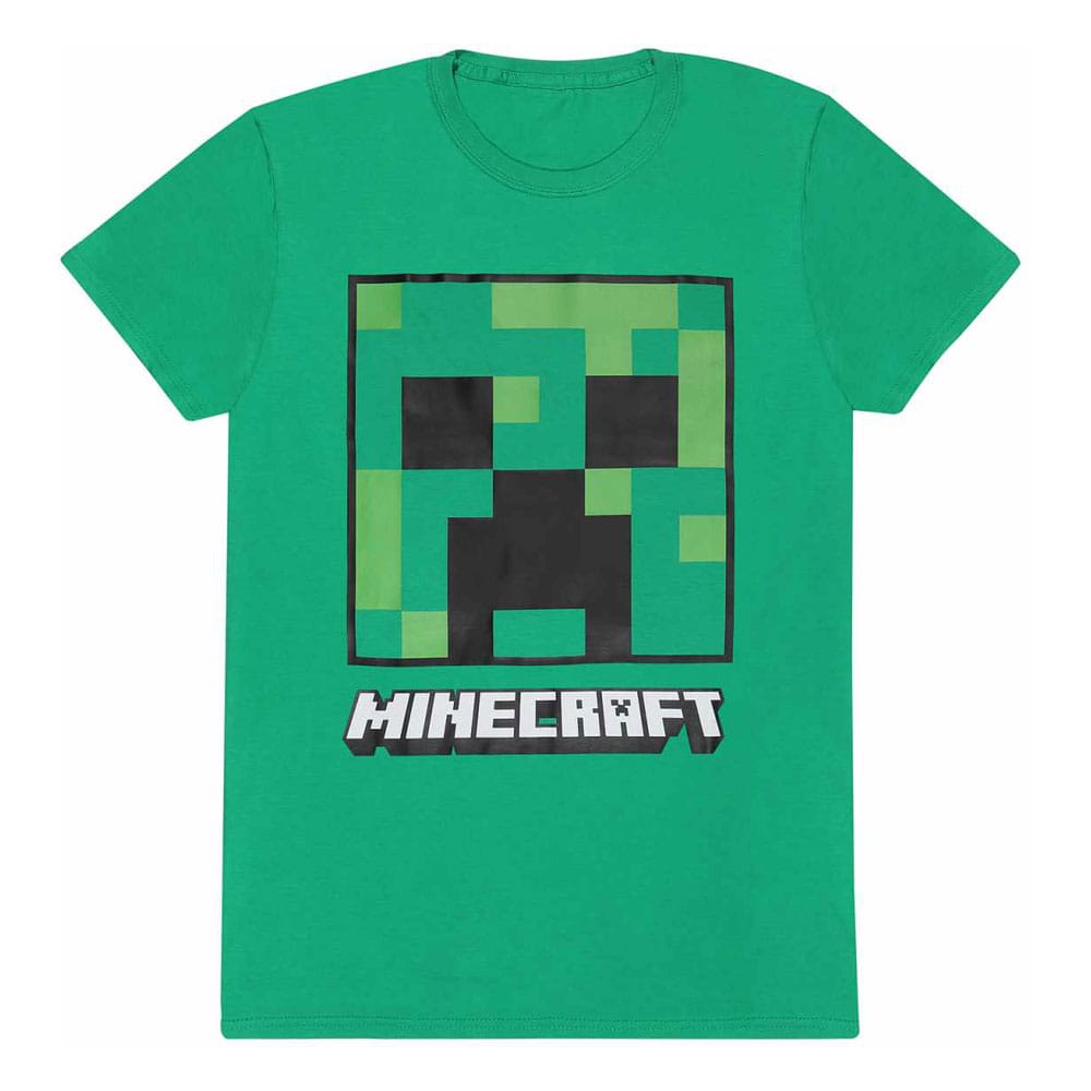 Minecraft T-Shirt Creeper Face Size XL Heroes Inc
