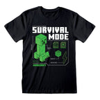 Minecraft T-Shirt Survival Stl M Heroes Inc