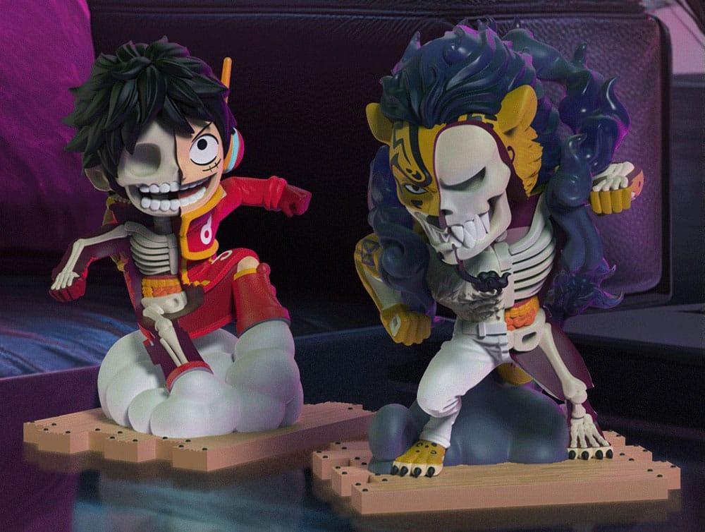 One Piece XXRAY 4 tum Figur Egghead Arc Series Del 1 Blind Box Display (6) Mighty Jaxx