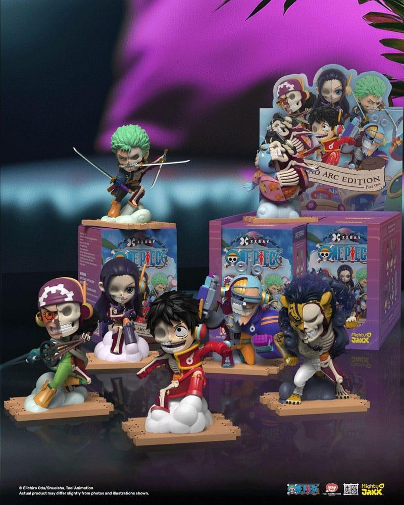 One Piece XXRAY 4 tum Figur Egghead Arc Series Del 1 Blind Box Display (6) Mighty Jaxx