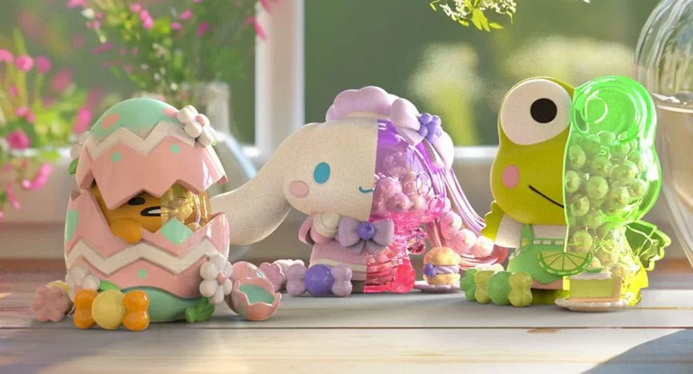 Sanrio Floral Daydream Kandy 4-tums Vinyl Figur Blind Box (6) Mighty Jaxx