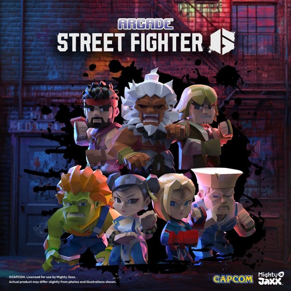 Arcade: Capcom Street Fighter Series 4 tum Figur Blind Box Display (6)