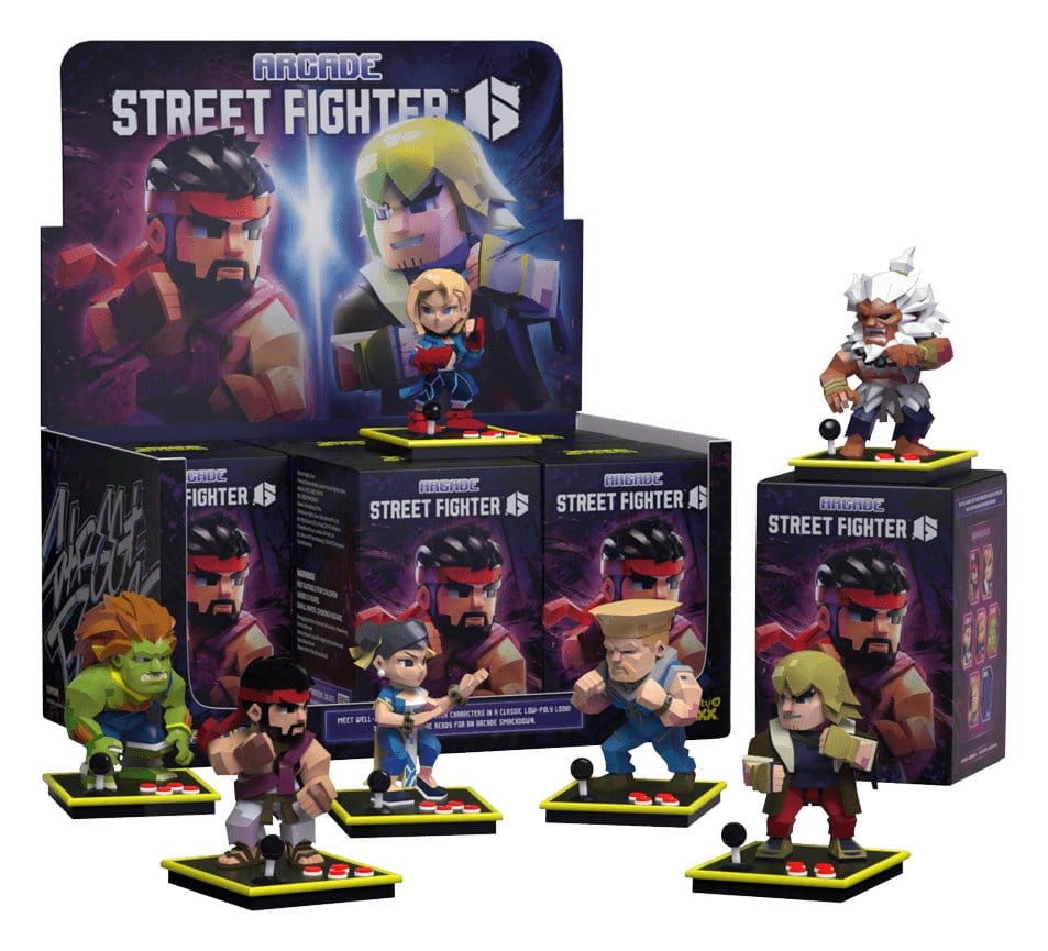 Arcade: Capcom Street Fighter Series 4 tum Figur Blind Box Display (6)