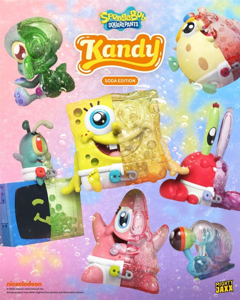 Svampbob Fyrkant Blind Box Kandy x Jason Freeny Collection Mighty Jaxx