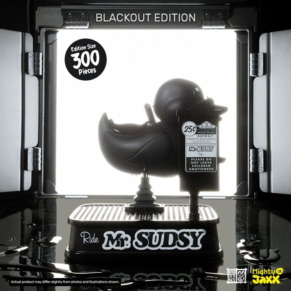 Mr Sudsy Animal Rides Blackout Edition av Jason Freeny 20 cm Mighty Jaxx