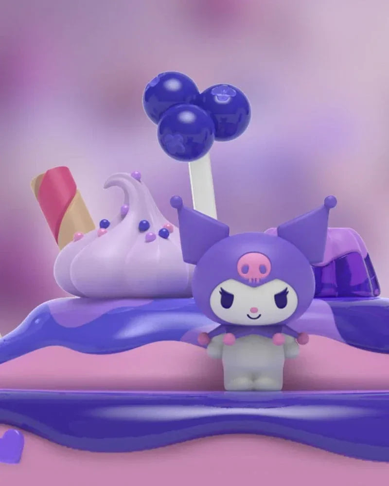 Sanrio Kandyland Kuromi 13 cm - Söt och Rebelaktig Samlarfigur Mighty Jaxx