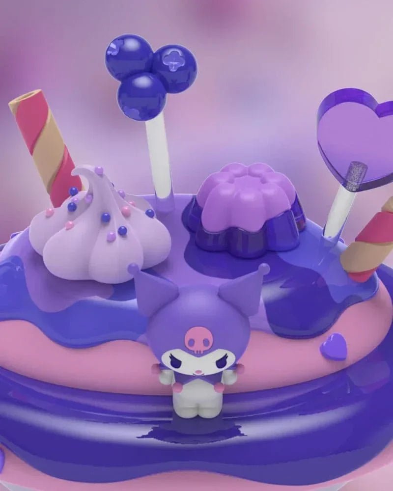 Sanrio Kandyland Kuromi 13 cm - Söt och Rebelaktig Samlarfigur Mighty Jaxx