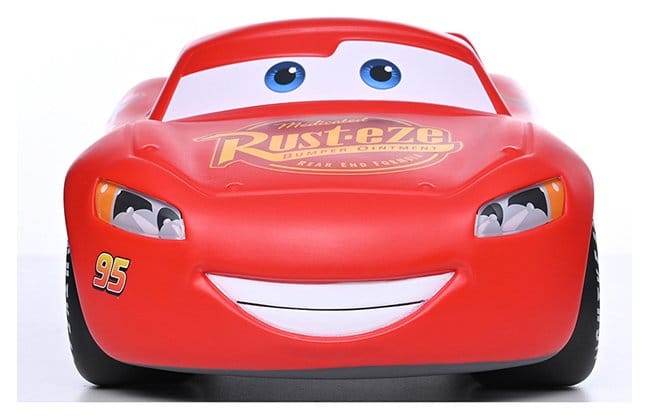 Bilar Sparbössa Blixten McQueen – Officiellt Licensierad PVC-figur från Monogram