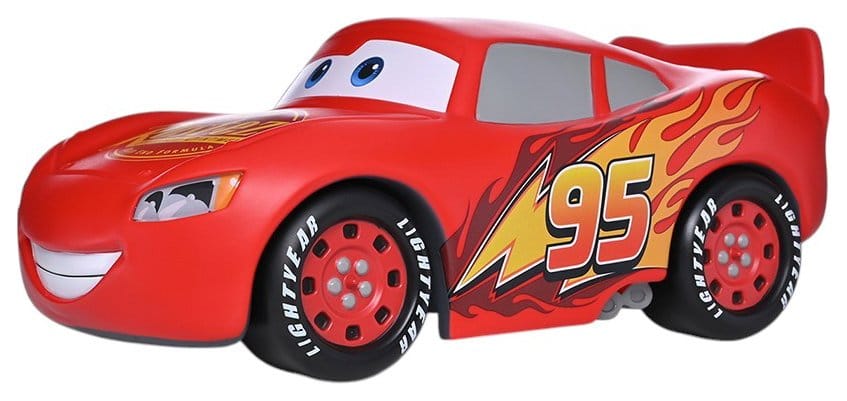 Bilar Sparbössa Blixten McQueen – Officiellt Licensierad PVC-figur från Monogram