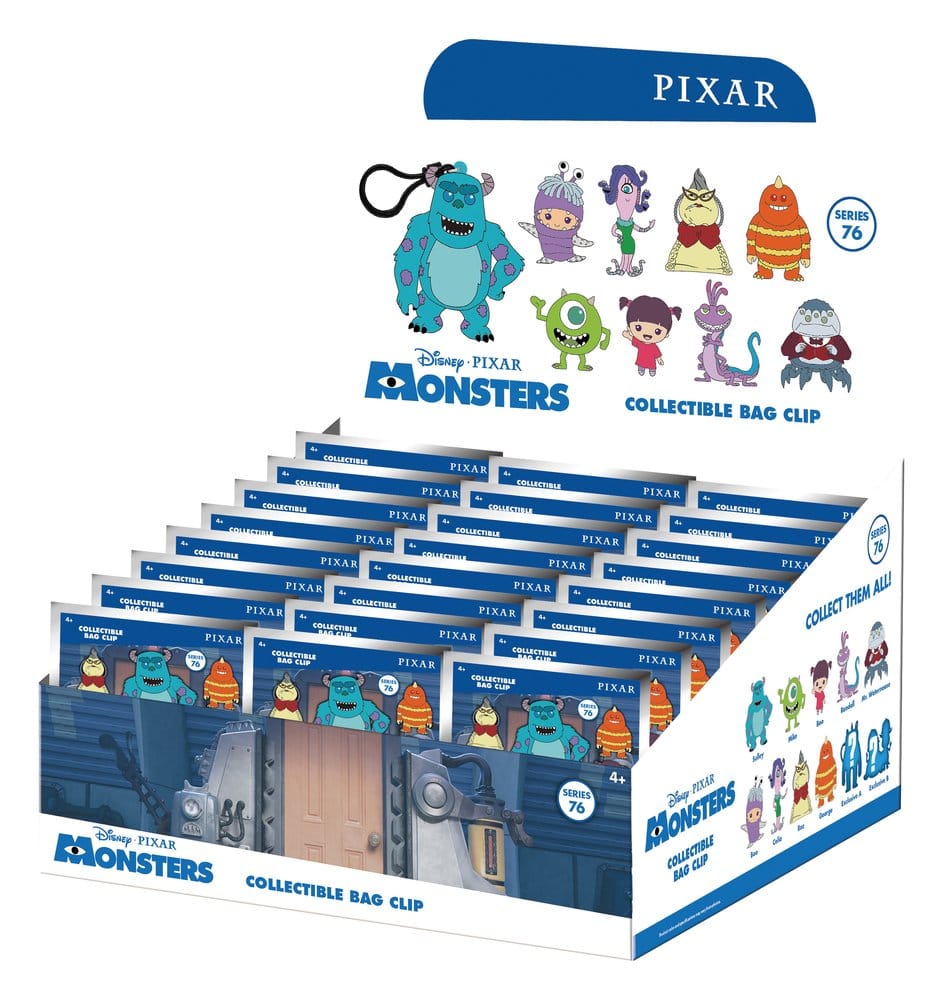 Monsters, Inc. 15-årsjubileum 3D PVC Påsklämma Serie 76 Display (24)