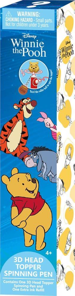 Winnie-the-Pooh 3D Huvud Topp Penna med Snurrfunktion Monogram Int.