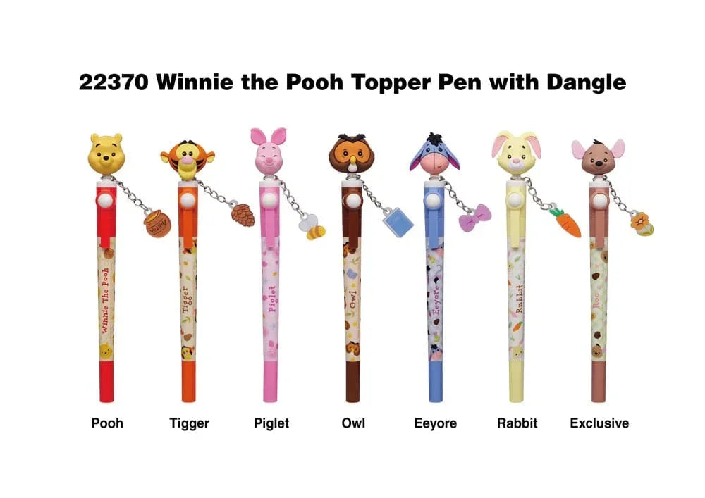 Winnie-the-Pooh 3D Huvud Topp Penna med Snurrfunktion Monogram Int.