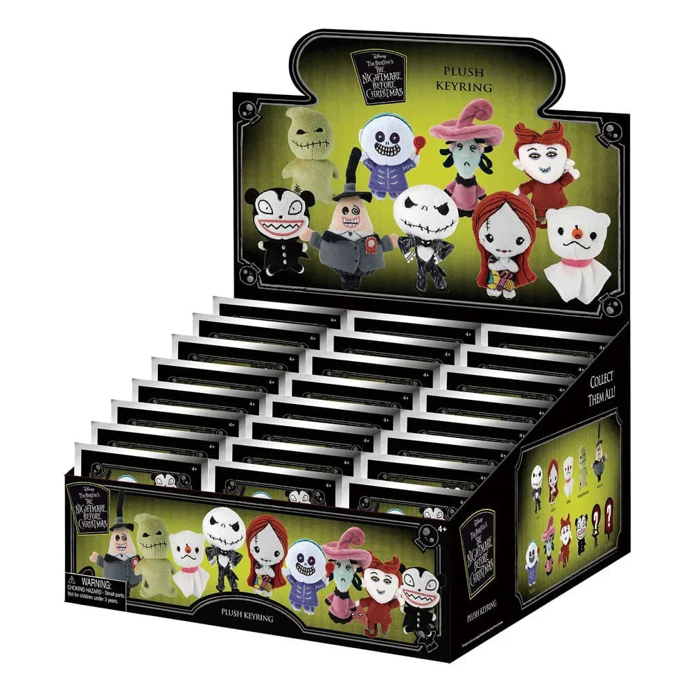 Nightmare Before Christmas Gosedjur Bag Clips Display (24) Monogram Int.