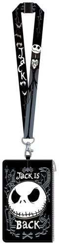 The Nightmare Before Christmas Keychain with Pocket ID Holder