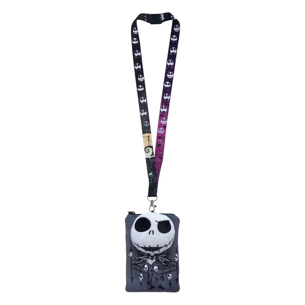 Nightmare before Christmas Lanyard Jack Deluxe med Pouch Kortfack Monogram Int.
