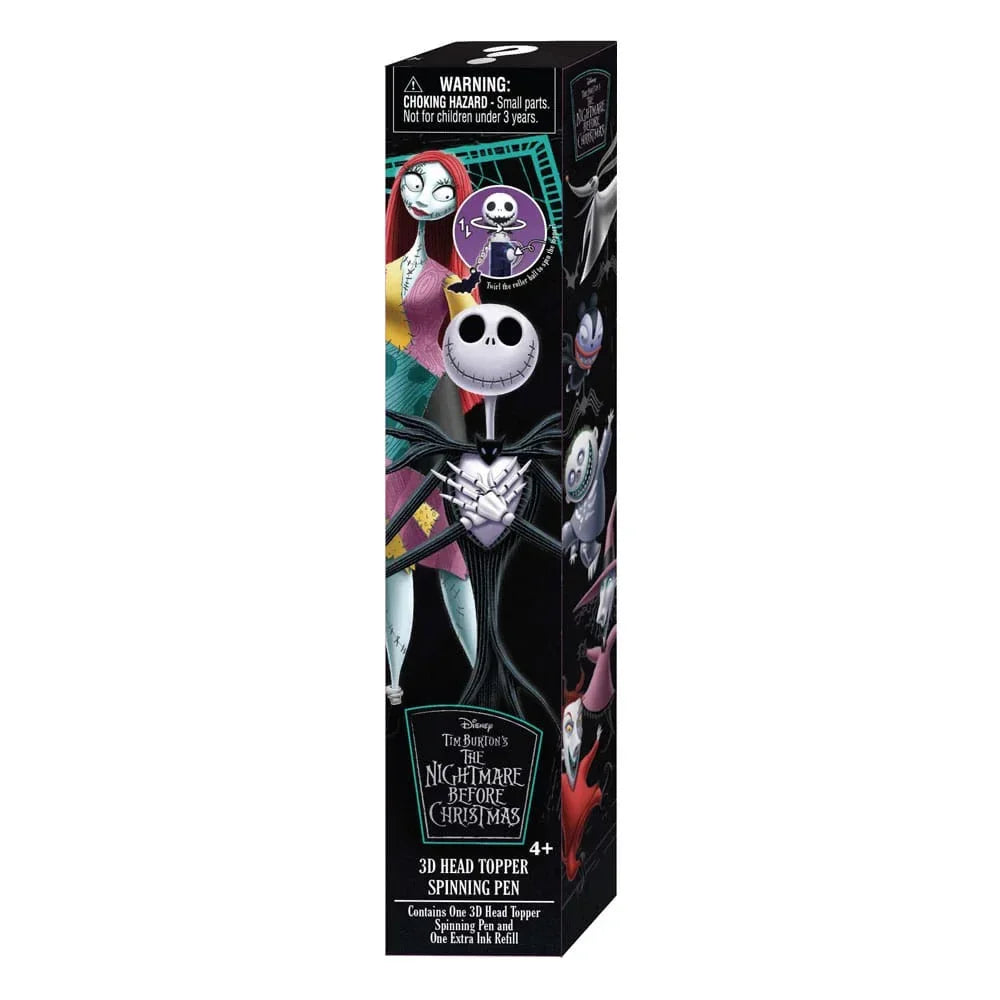 Nightmare Before Christmas Pen 3D Head Topper Spinning Pen Monogram Int.