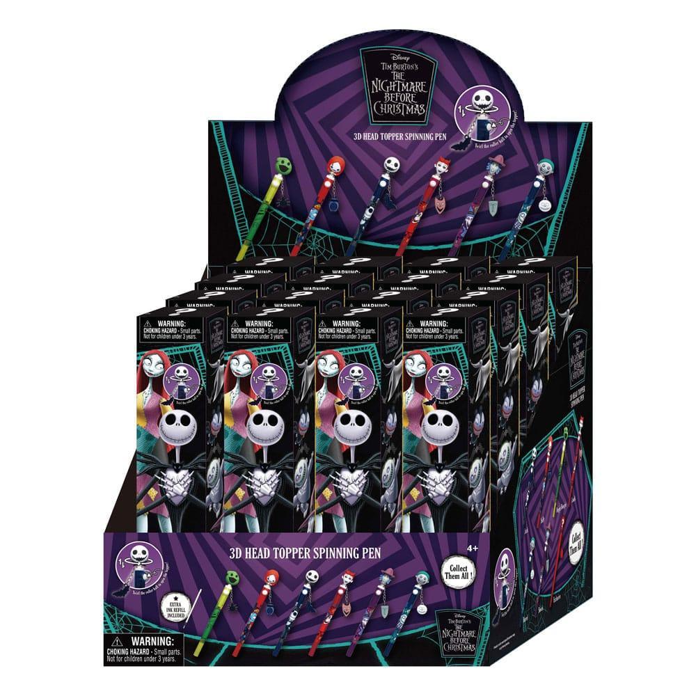 Nightmare Before Christmas Pen 3D Head Topper Spinning Pen Monogram Int.