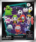 The Nightmare Before Christmas PVC Bag Clips Serie 10 Display (24) Monogram Int.