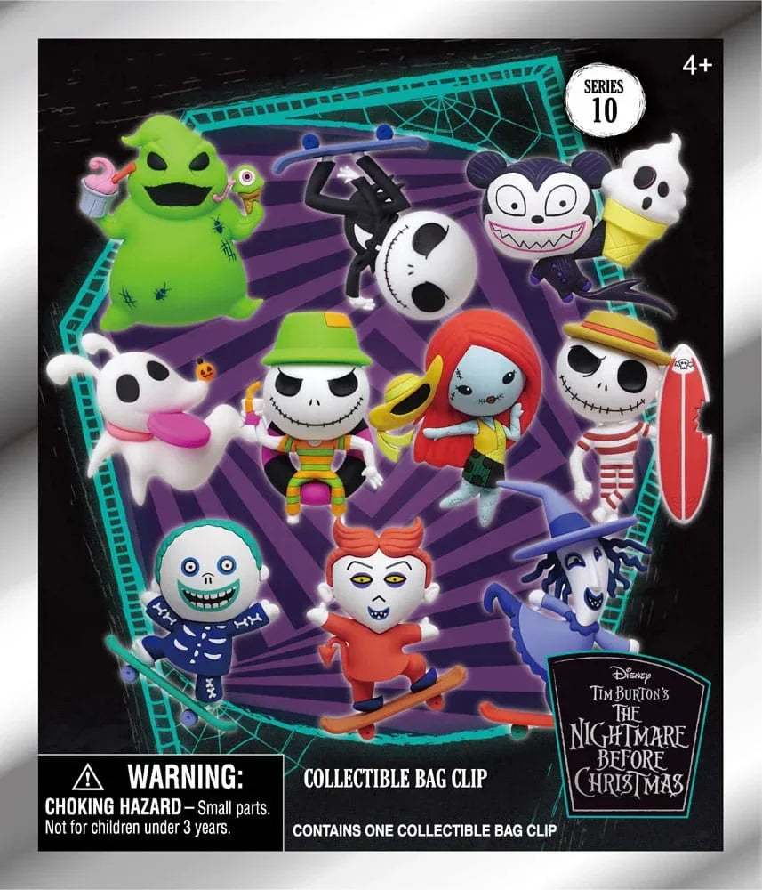 The Nightmare Before Christmas PVC Bag Clips Serie 10 Display (24) Monogram Int.