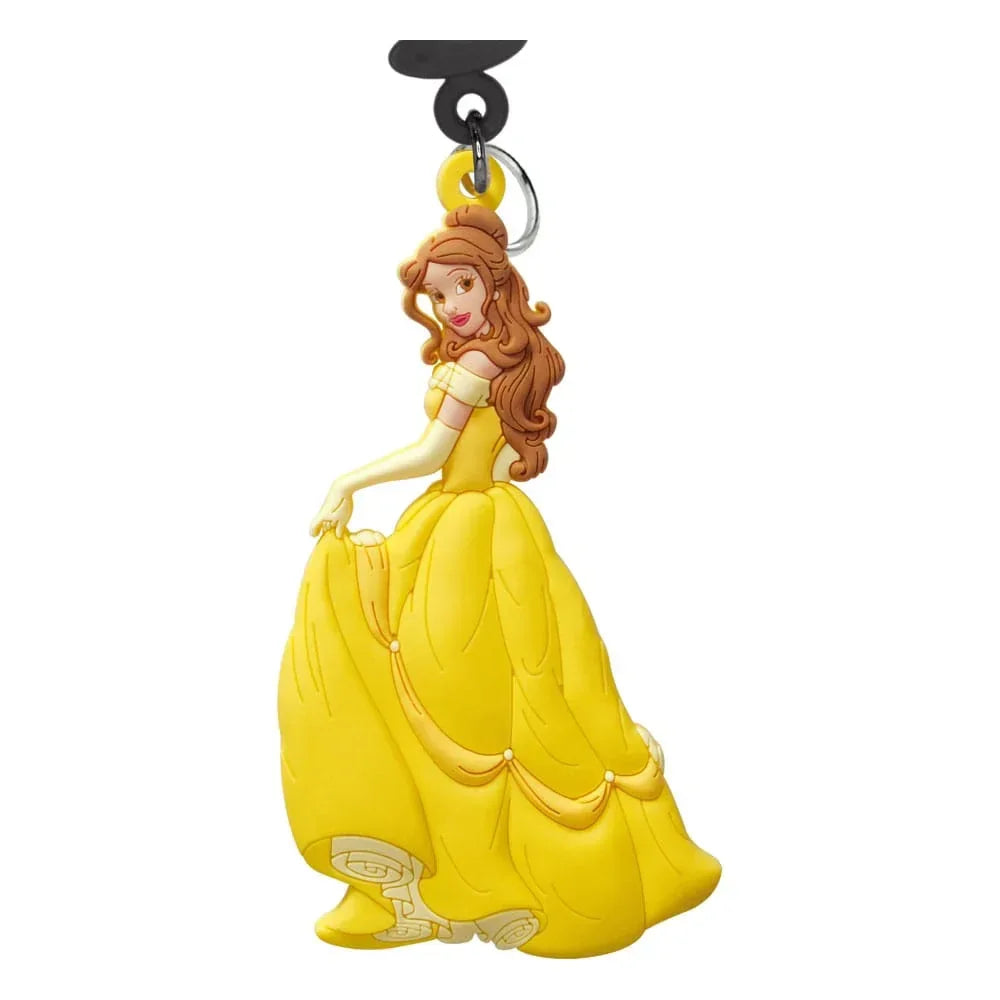 Disney Princess Soft Touch PVC Bag Clip Belle Monogram Int.