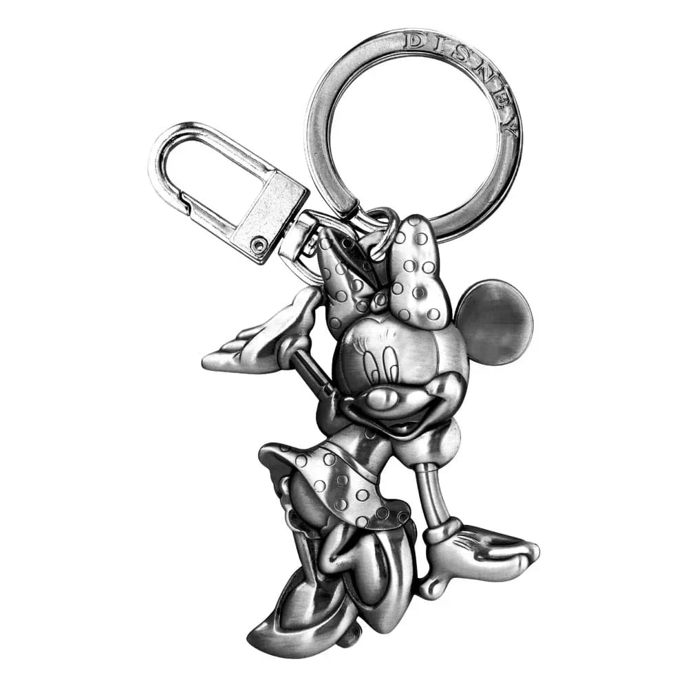 Mickey Mouse Pewter-Nyckelring Minnie Monogram Int.