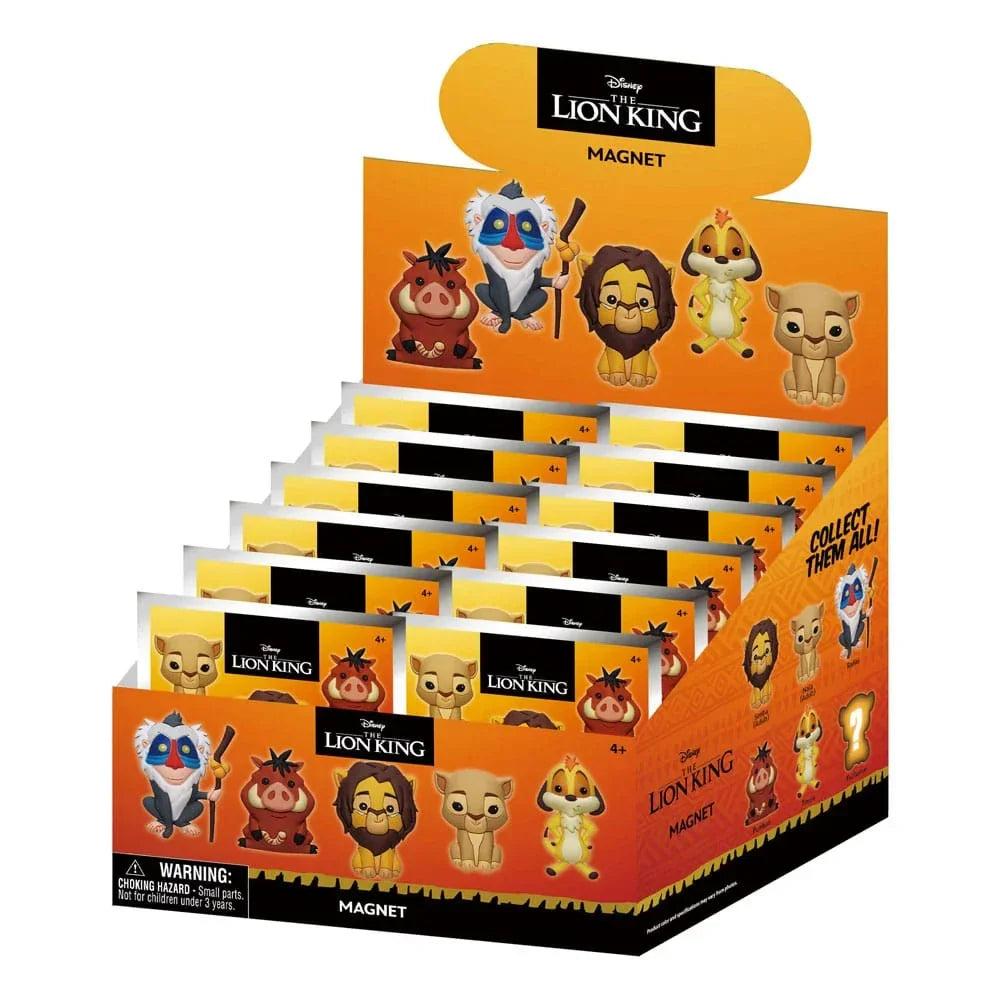 The Lion King Magnets Blind Pack Series 1 Display (12) Monogram Int.
