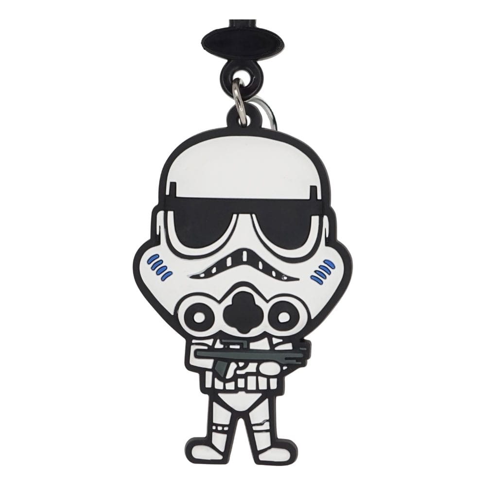 Star Wars Soft Touch PVC Bag Clip Stormtrooper Monogram Int.