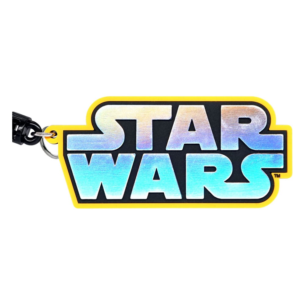 Star Wars Soft Touch PVC Bag Clip Logo Monogram Int.