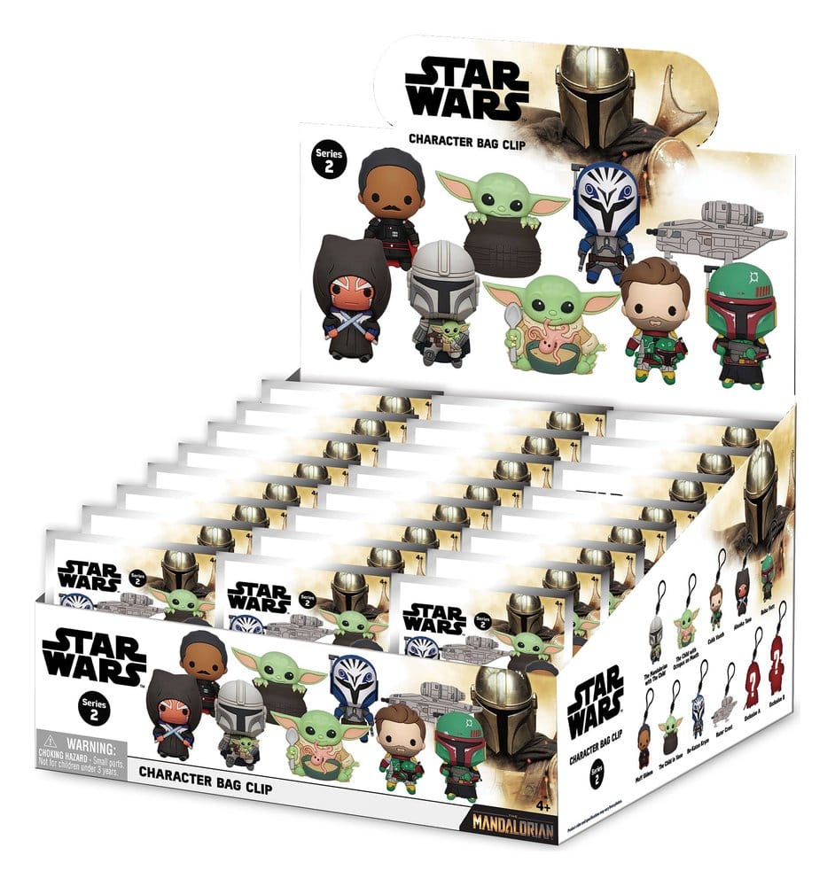 Star Wars Mandalorian 3D Skumväskklipp Serie 2 Display (24)