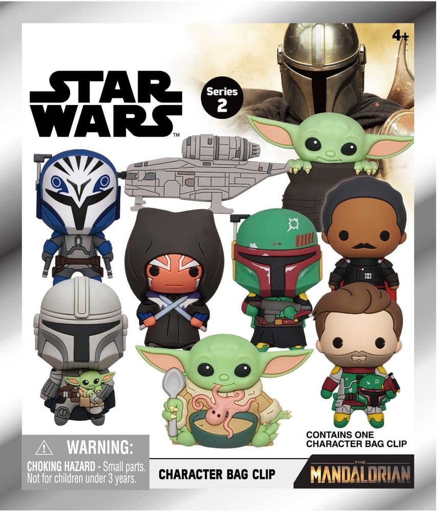 Star Wars Mandalorian 3D Skumväskklipp Serie 2 Display (24)