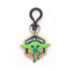 Star Wars Soft Touch PVC Bag Clip Baby Yoda Snack Time Monogram Int.