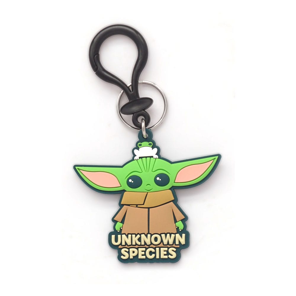 Star Wars Soft Touch PVC Bag Clip Baby Yoda - Officiell Licens Monogram Int.