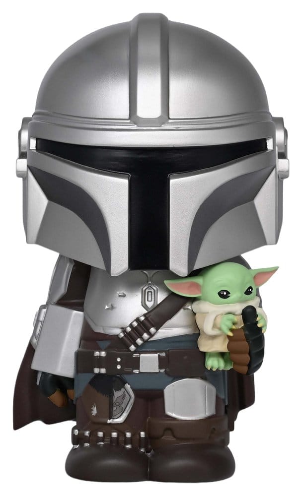 Star Wars Sparbössa i form av Mandalorian och Grogu