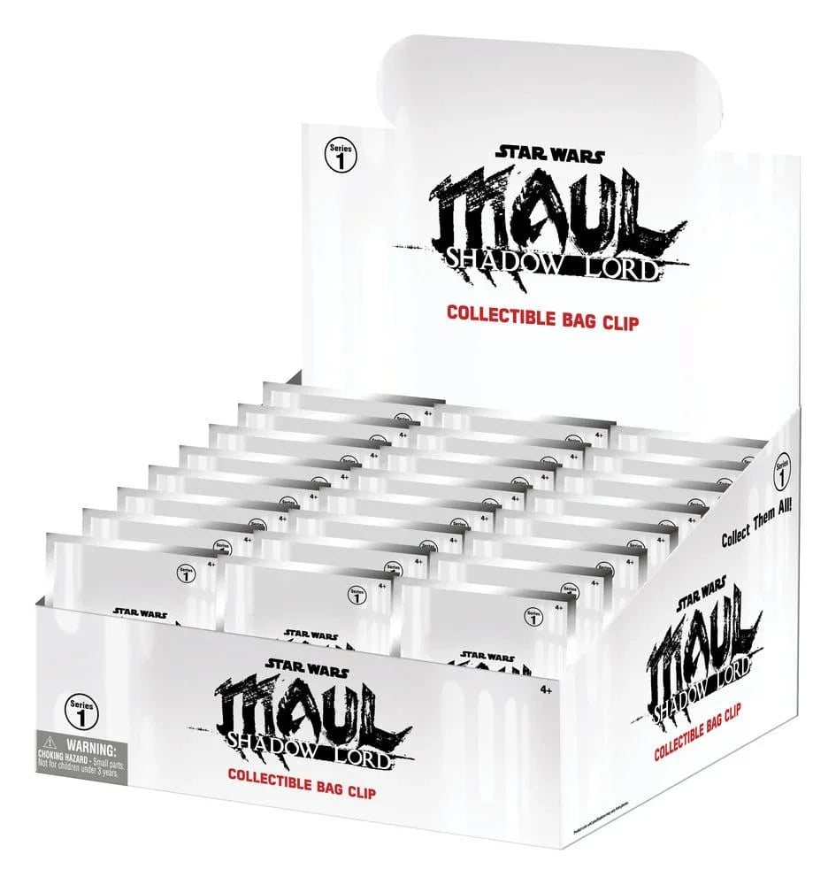Star Wars: Maul - Shadow Lord 3D Foam Bag Clips Serie 1 Display (24) Monogram Int.