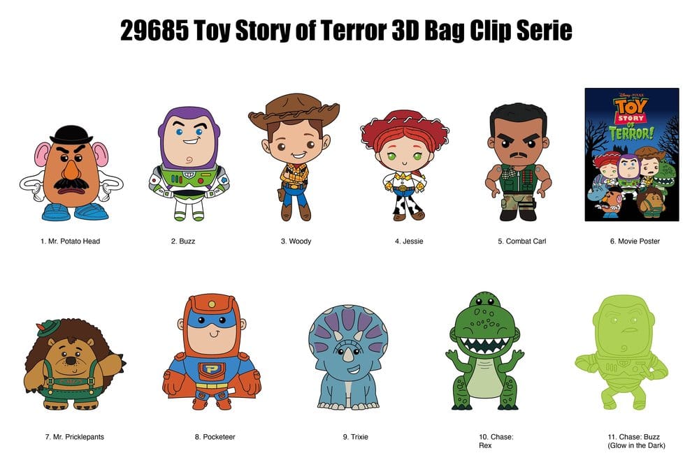 Toy Story 3D PVC-påsklämmor Serie 79 Displayer (24)