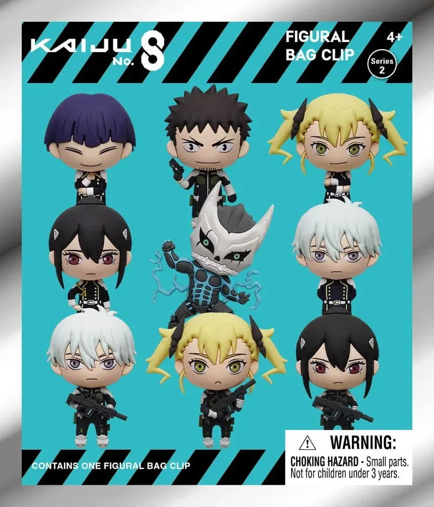 Kaiju No. 8 PVC Bag Clips Series 2 Display (24) Monogram Int.