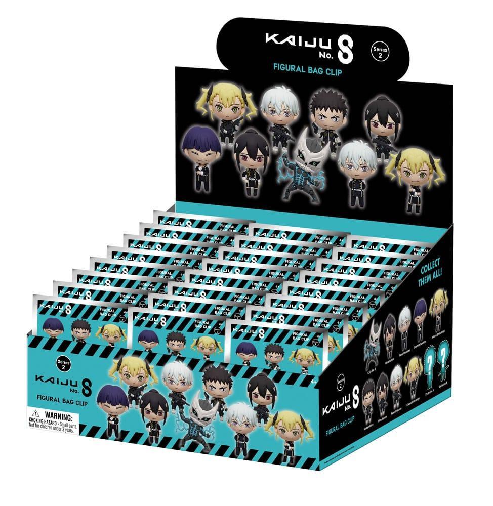 Kaiju No. 8 PVC Bag Clips Series 2 Display (24) Monogram Int.