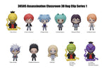 Assassination Classroom 3D Foam Bag Clips Series 1 Display (24) Monogram Int.